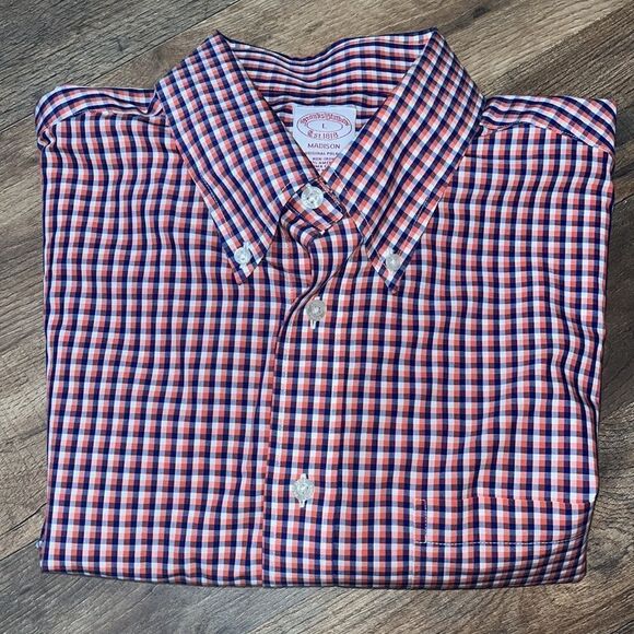 Brooks brothers long sleeve button down shirt size large - Picture 1 of 5